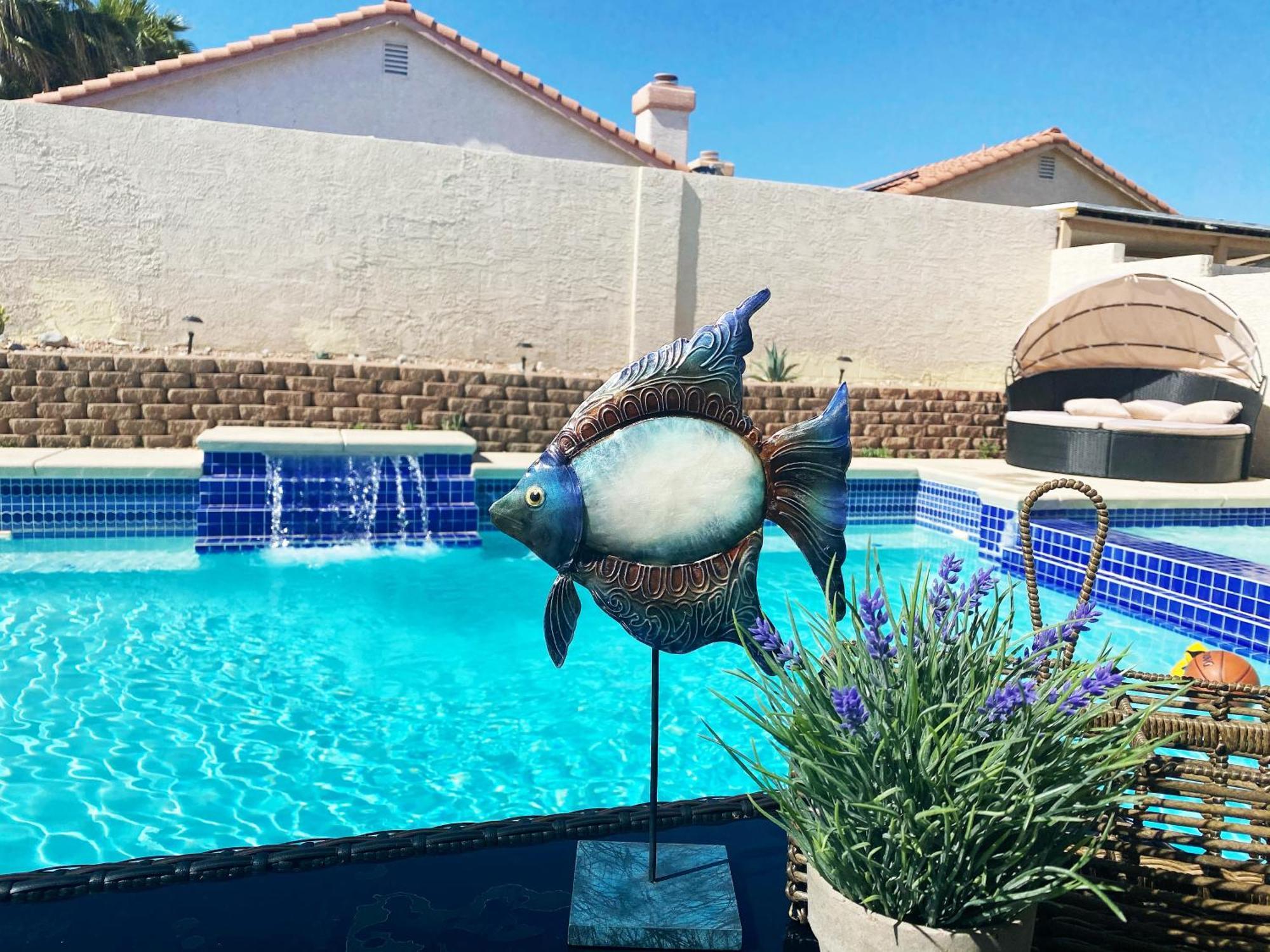 Amazing Heated Pool And Private Hot Tub 3Br In Heart Of Lv Villa Las Vegas Buitenkant foto